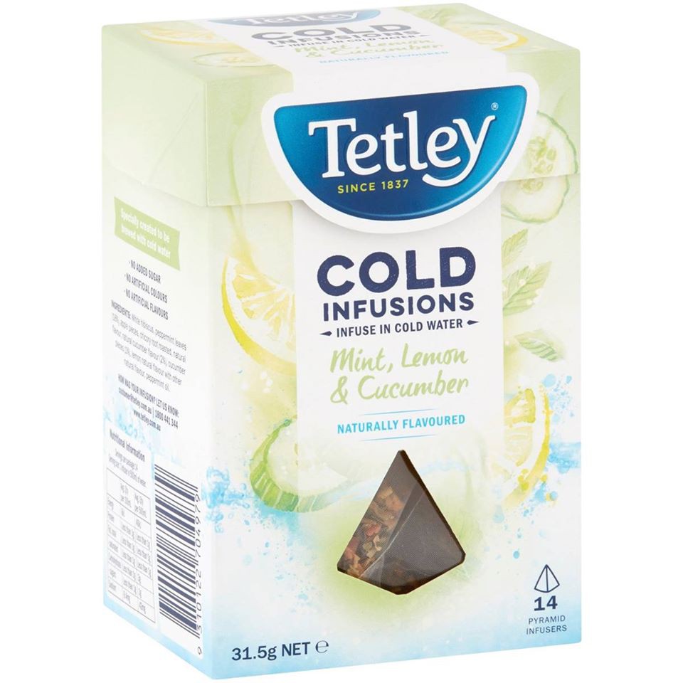 Trà trái cây thanh lọc detox giải khát cho cơ thể TETLEY COLD INFUSION