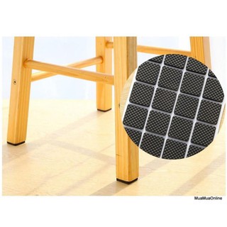 Bộ 30 Miếng Lót Chân Ghế, Bàn, Giường, Tủ Hình Vuông - HV Store (Sz604)