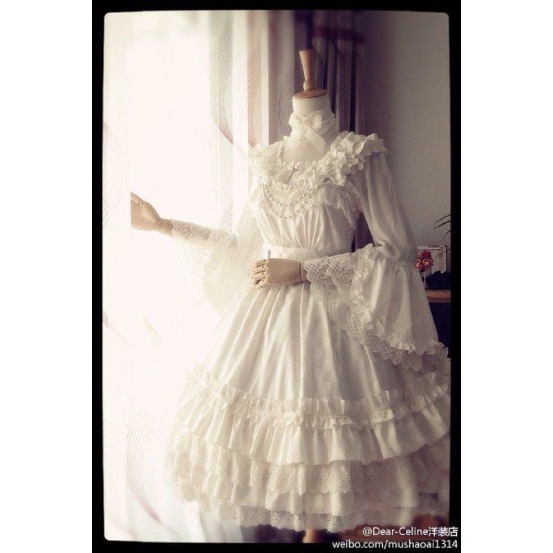 Đầm Cosplay trắng