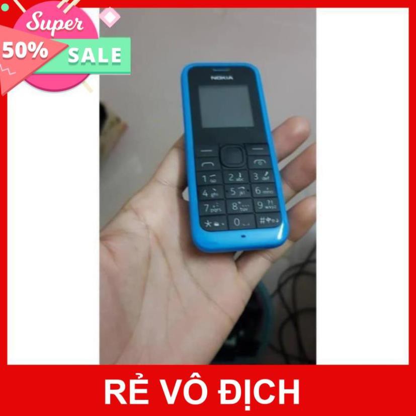 Điện Thoại Nokia 105 Bản 2 Sim Zin Chính Hãng kèm pin sạc