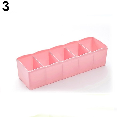 Hộp đựng đồ lót 5 ngăn tiện lợi tùy chọn màu sắc