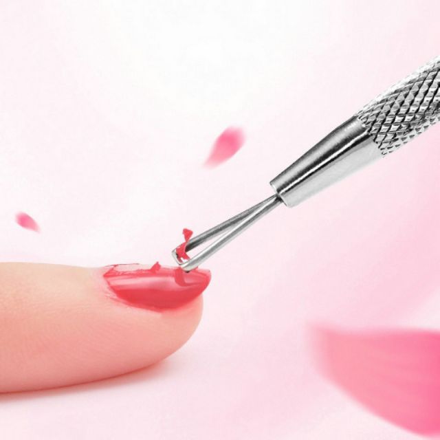 Dụng cụ cạo sơn móng bằng thép không rỉ