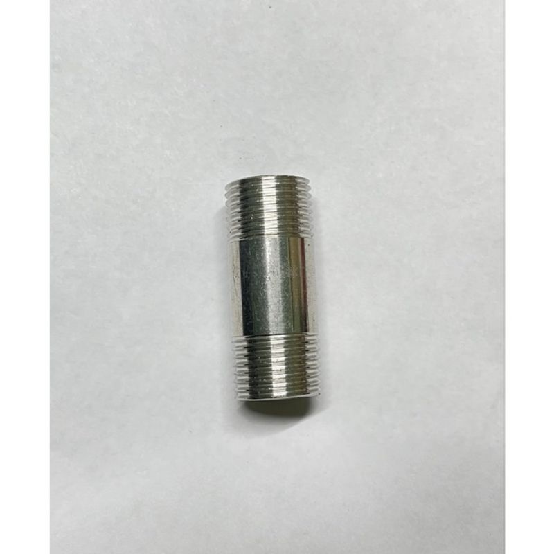 Kép tiện inox,kép nối 2 đầu ren 21/ 5cm,7cm,10cm,15cm,20cm