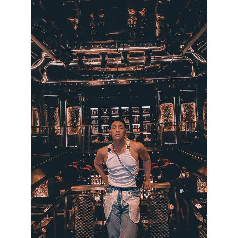 Áo ba lổ gân phối khoá inox hot trend