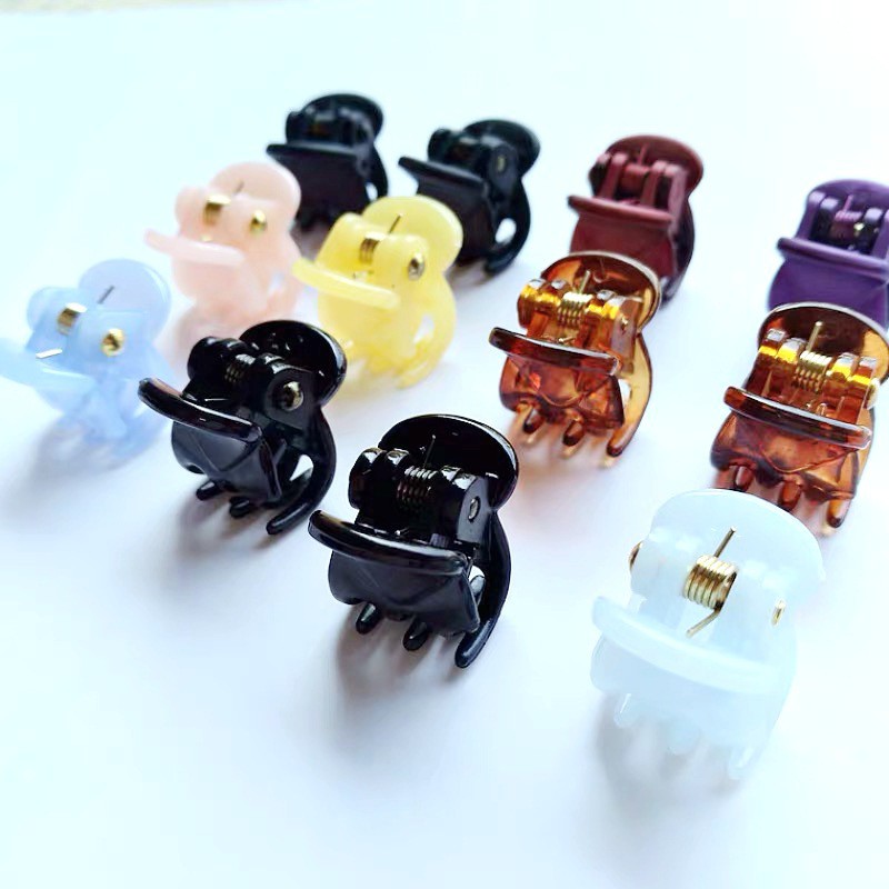 BỘ 12 CÁI GẤP TÓC MINI VÀNG ĐEN, BỘ GẤP TÓC MÁI CHO MẸ