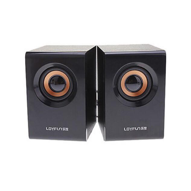 Loa Máy Tính Stereo 2.0 LF M10 - Loa Máy Tính Để Bàn Giá Rẻ - Hàng Chính Hãng Bảo Hành 6 Tháng