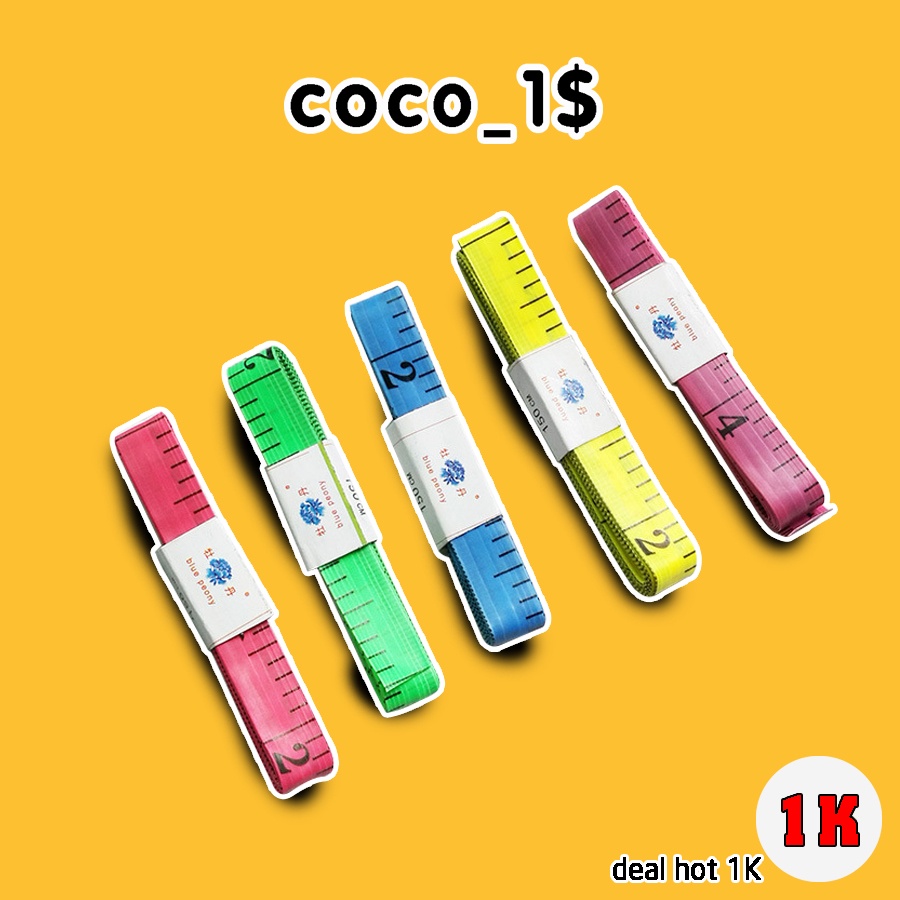 Thước Dây Đo 150cm có đầu sắt