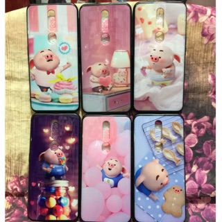 Ốp lưng Oppo F11 Pro viền dẻo lưng full bóng 4D kute