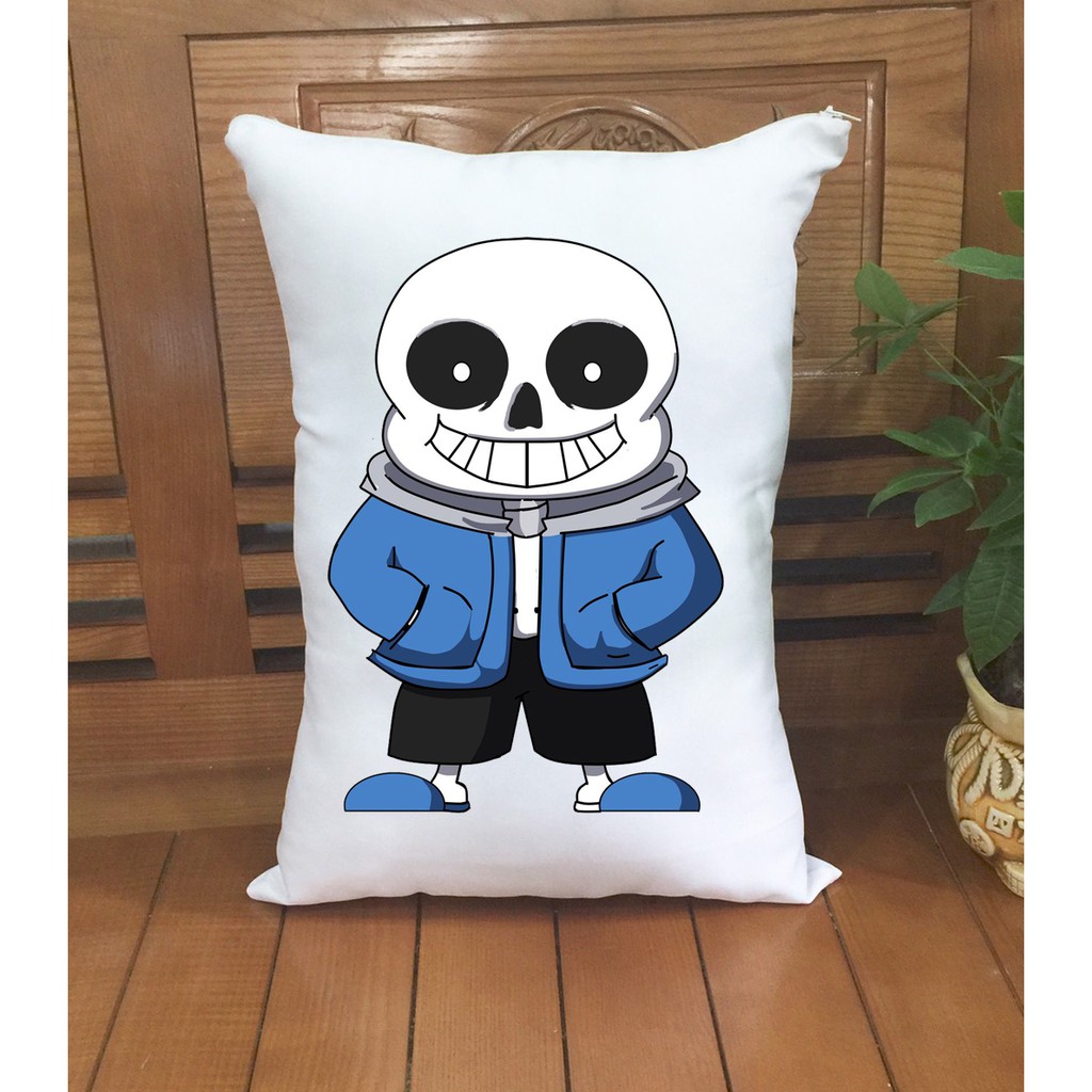 Gối ôm gối ngủ sans Undertale