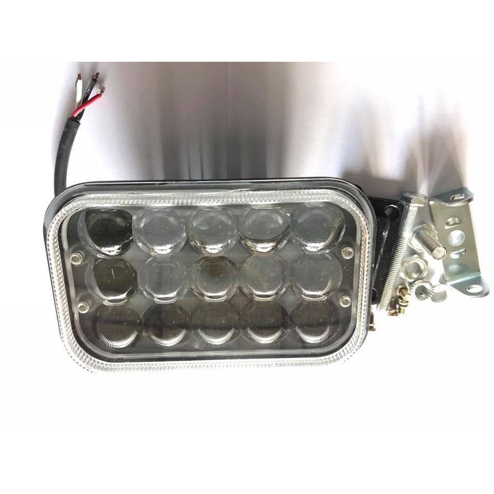 Đèn gầm led bar siêu sáng 15 mắt lồi ánh sáng trắng