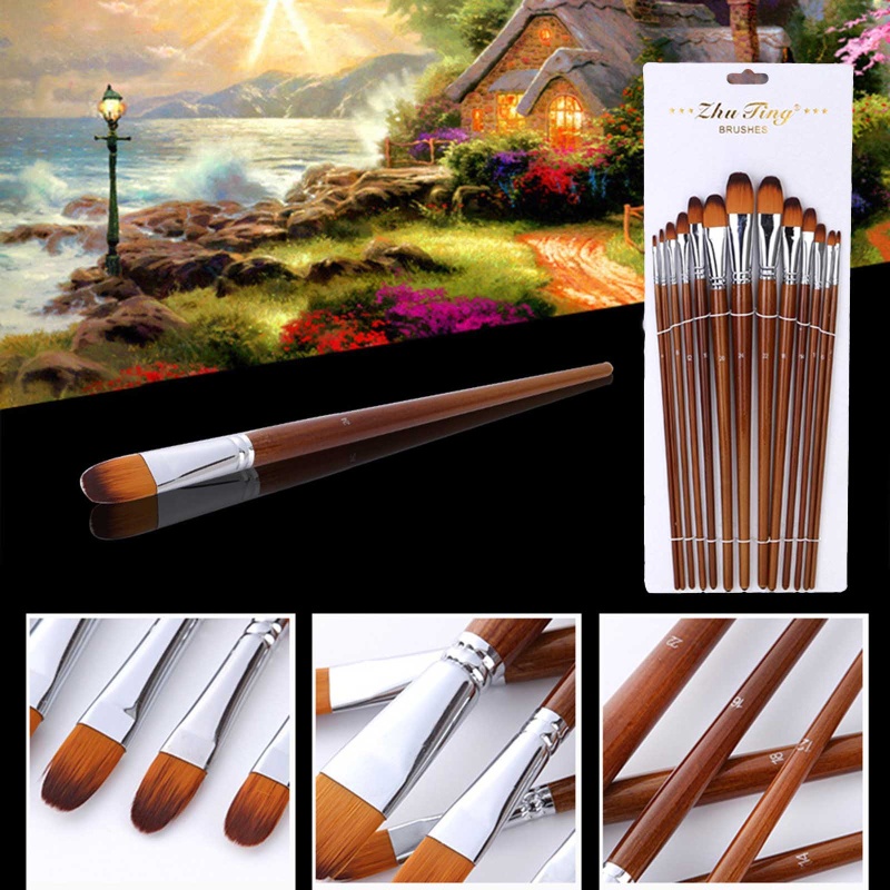 Set Cọ Vẽ Tranh Màu Nước Chuyên Nghiệp