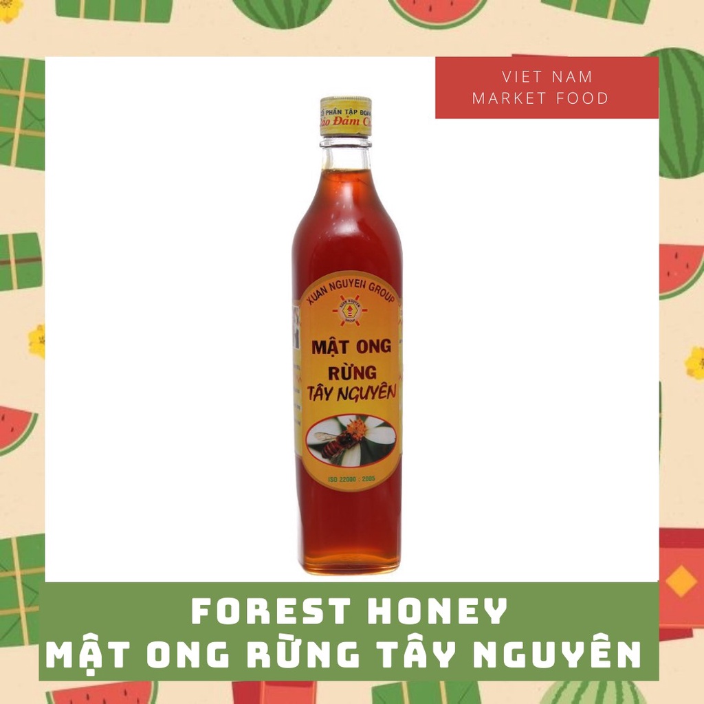 Viet nam Forest honey Natural 100% 500ml - Mật ong rừng tây nguyên - viet thumbnail