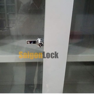 Ổ khóa tủ kính lùa răng cưa