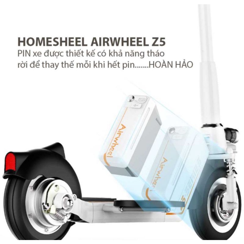 Xe Điện Scooter Z5 - HomesheelThương hiệu: Homesheel