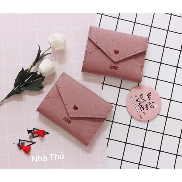 Ví ngắn hình bì thư 