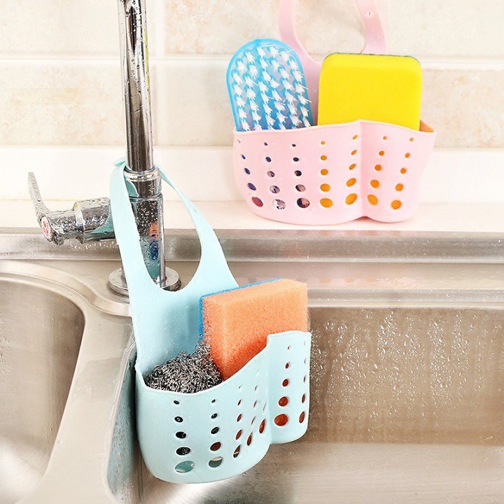 Giỏ treo bồn rửa bát tiện dụng - Giỏ đựng đồ đa năng treo bồn rửa bát bibi90