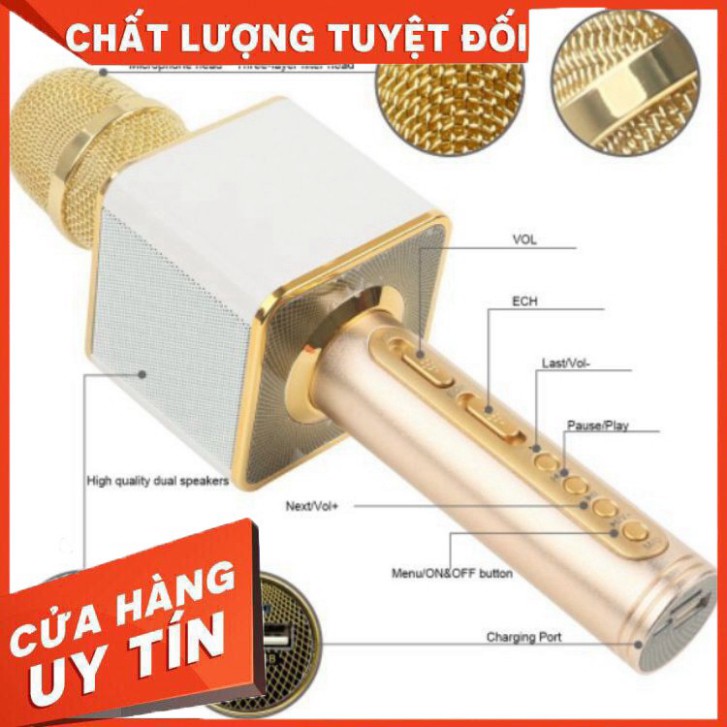 [GIÁ RẺ NHẤT] [CHẤT LƯỢNG SỐ 1]  Mic Karaoke Magic SD-08 Hàng Loại 1 Âm Thanh Chuẩn Loa To Đời Mới