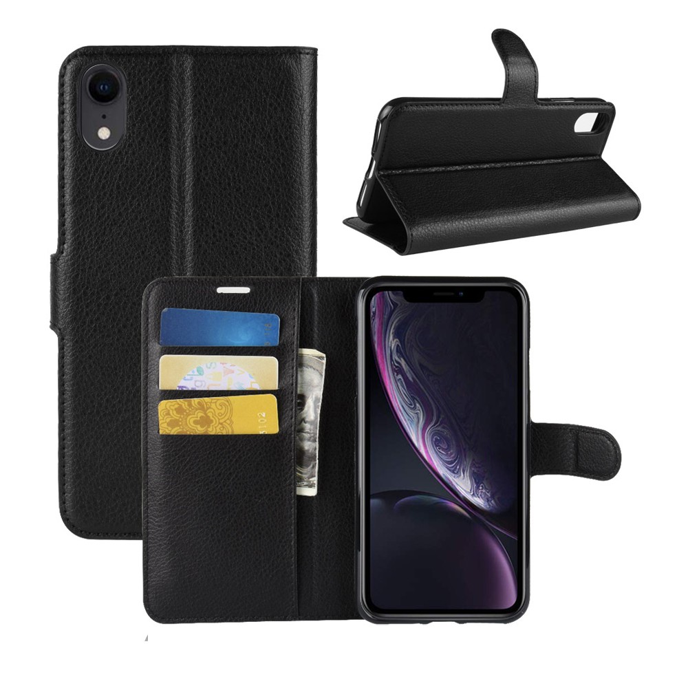 Bao da iPhone X XS XR XS Max Ốp lưng da cao cấp có nắp gập và chống xem phim | BigBuy360 - bigbuy360.vn