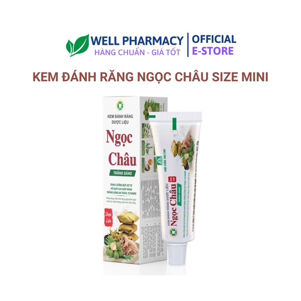 KEM ĐÁNH RĂNG NGỌC CHÂU SIZE MINI 20gram