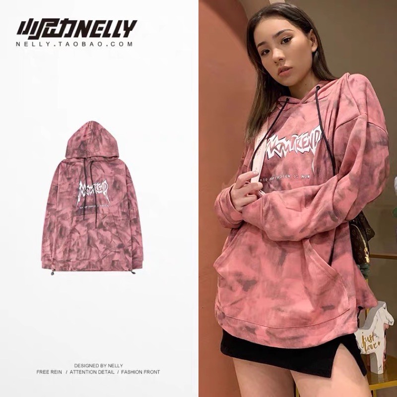 [sẵn] Áo Hoodie Nelly [157679] dáng unisex form rộng NOWTREND [CJH 157679 CYMJ] | BigBuy360 - bigbuy360.vn