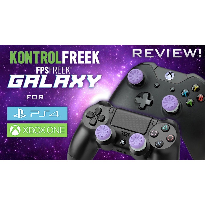 núm bọc Kotrolfreek galaxy tím Ps5 PS4 núm bọc cần analog Freek Kontroler dành cho ps4 Ps4