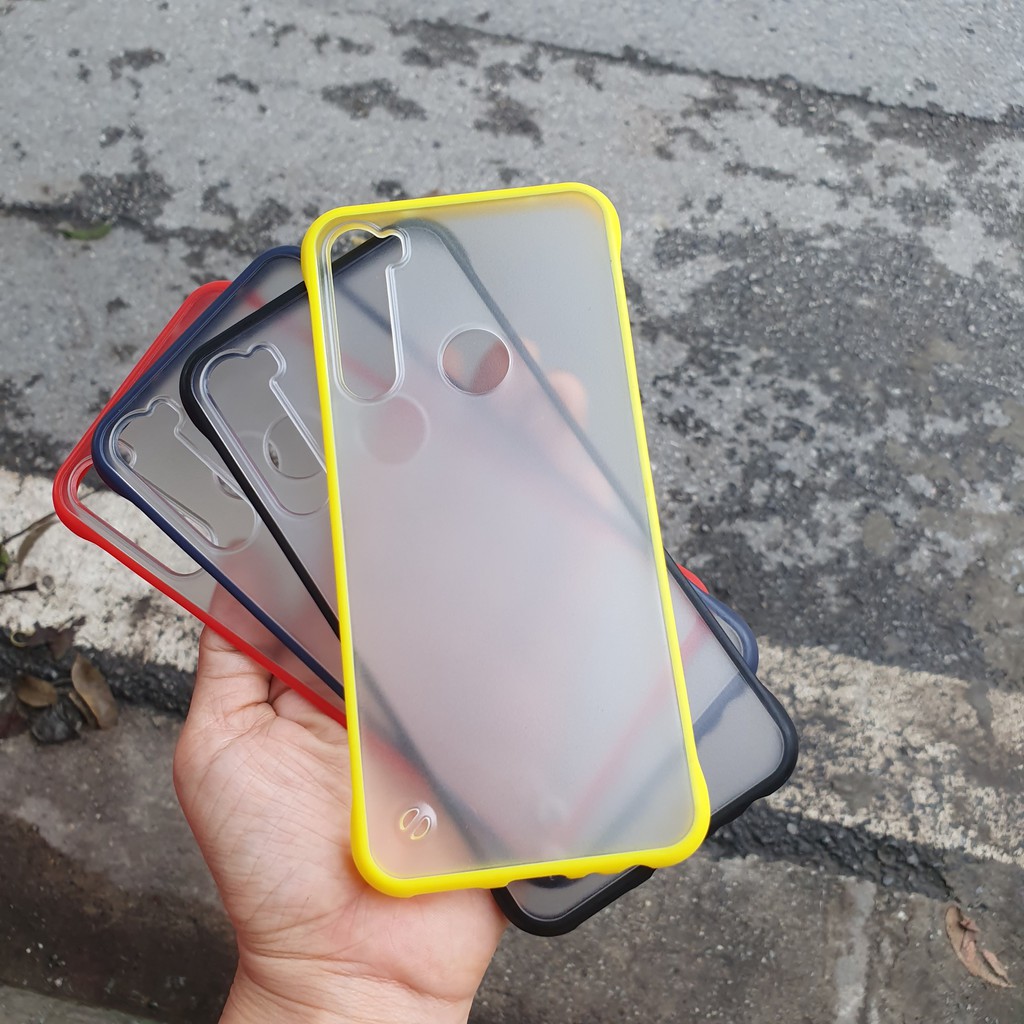 Ốp lưng nhám viền nửa cạnh ôm khít máy, chống bám vân tay Xiaomi Redmi Note 7/ Redmi Note 8 Pro/ K20/ K20 Pro/ Mi 9T