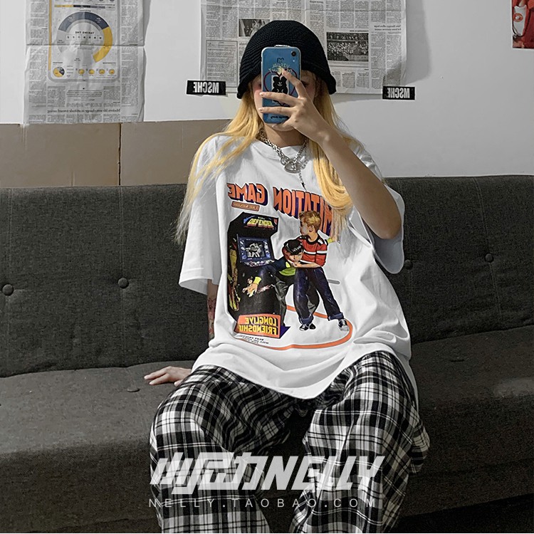 Áo phông Nelly cộc tay - Imation Game