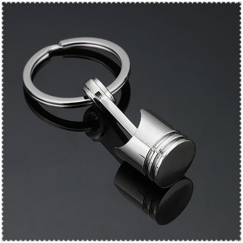 ✪ Móc Khóa Piston Mini Cho Xe Ô Tô ✪ 1 Mặt Dây Chuyền Kim Loại Phụ Kiện Ô Tô