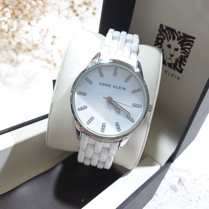 Đồng Hồ Nữ Anne Klein AK/2617WTSV Dây Ceramic