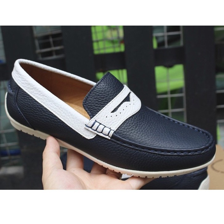 Giày Lười Da Bò Nam Clarks . Giày Mọi Hàng Việt Nam Xuất Khẩu