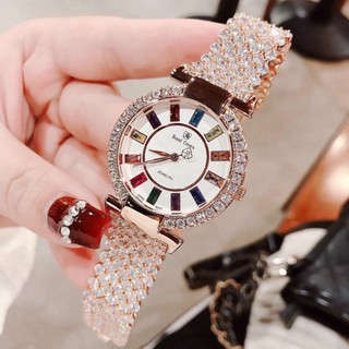 Đồng hồ nữ Royal crown Đính đá siêu đẹp + Full Hộp & Pin mẫu mới nhất  2021