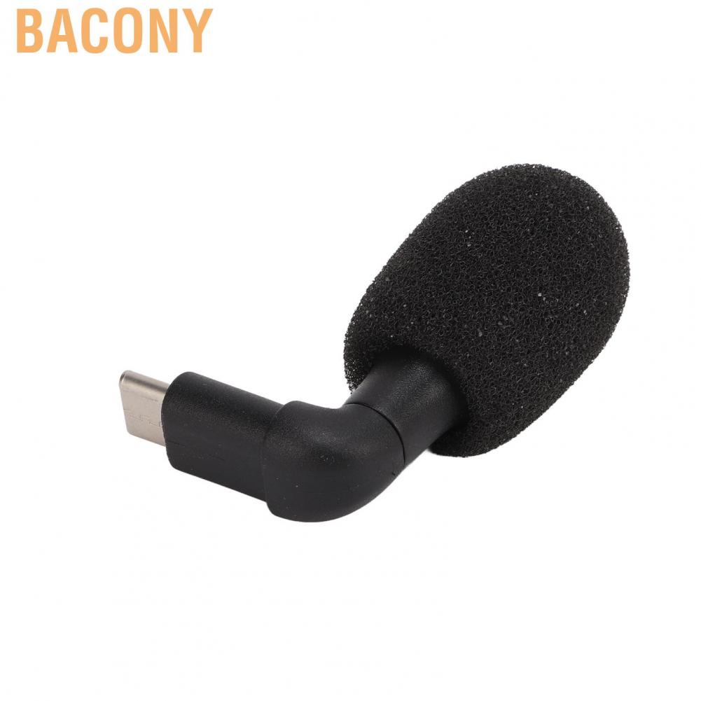 Bacony Type C Plug Smartphone Video Mini Microphone Mobile Phone And Play Mic