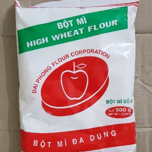 Bột mì đa dụng số 8 hình trái táo (500g).