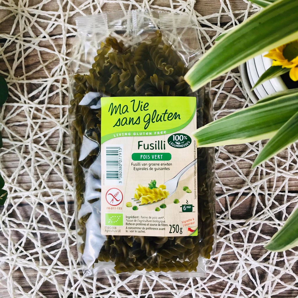 [date 5.2023] Nui Xoắn Đậu Xanh Hữu Cơ MVSG 250g