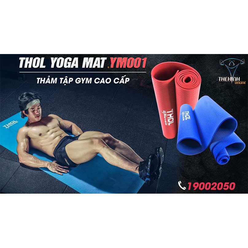THOL Yoga Mat YM001 - Thảm Tập Gym Cao Cấp