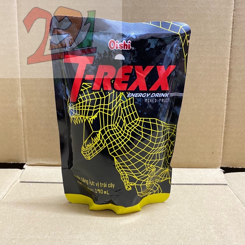 [200ml][Hoa Quả] Nước Tăng Lực T-Rexx Oishi