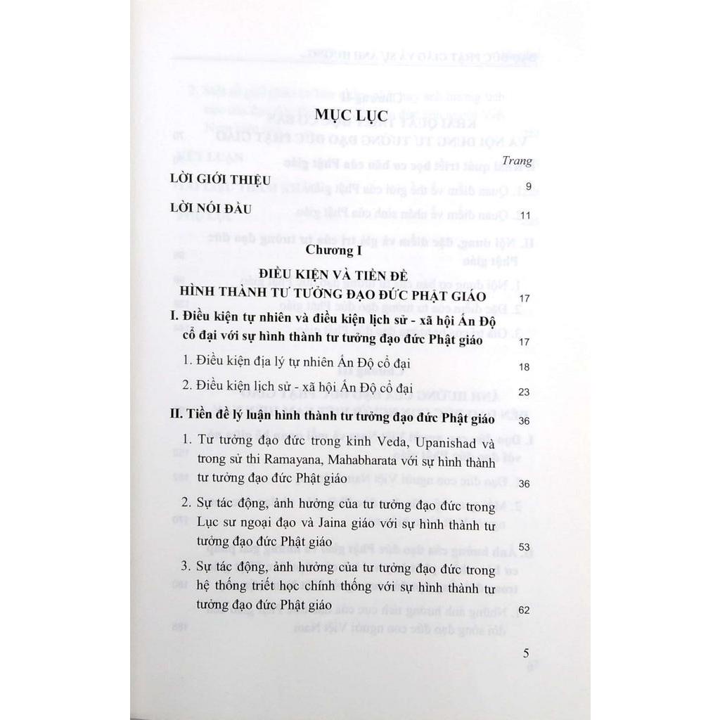 Sách Đạo Đức Phật Giáo Và Sự Ảnh Hưởng Đến Đạo Đức Con Người Việt Nam Hiện Nay (Sách Chuyên Khảo)