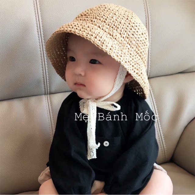 Mũ ajuma cói giấy