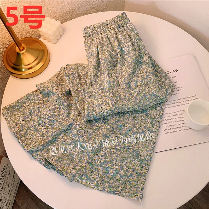 CHÂN VÁY MIDI HOA NHÍ CHIFFRON