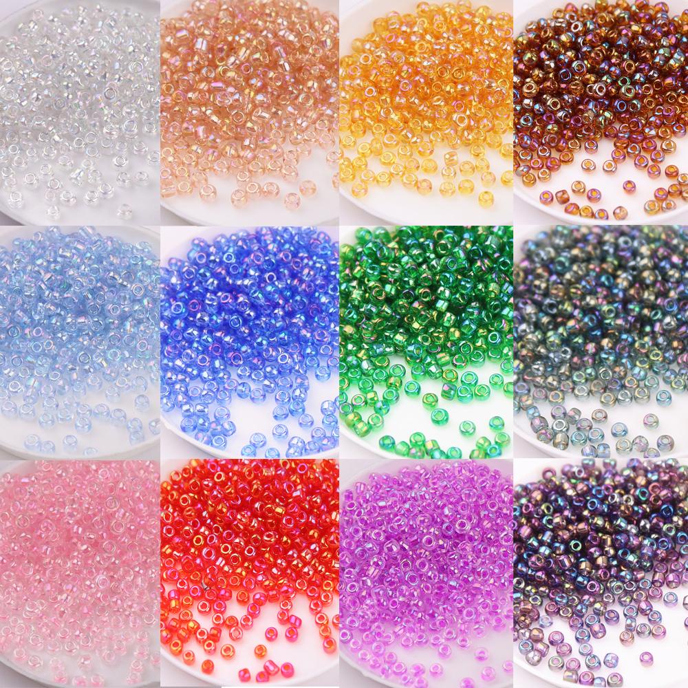Hạt Tròn Bằng Kính Dùng Làm Trang Sức DIY