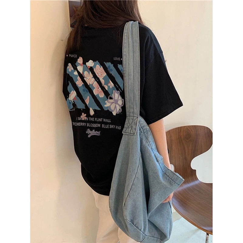 Áo Thun Ngắn Tay In Họa Tiết Phong Cách Hồng Kông Thời Trang Mùa Hè Cho Nữ 2022