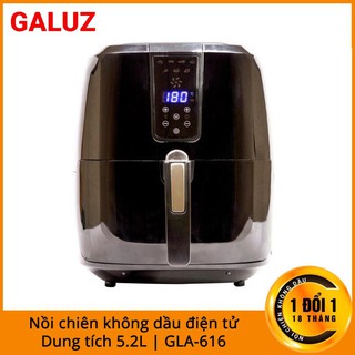 Mua Nồi chiên không dầu 5 2 lít điện tử cảm ứng Galuz GLA-616 nhập khẩu  bảo hành 18 tháng