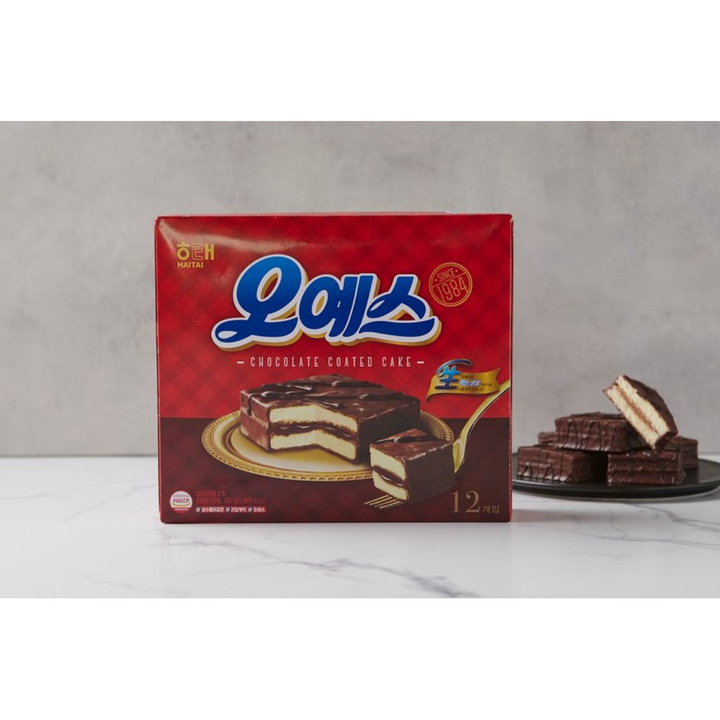 BÁNH OH YES SOCOLA 360G -  오예스 12입 360G