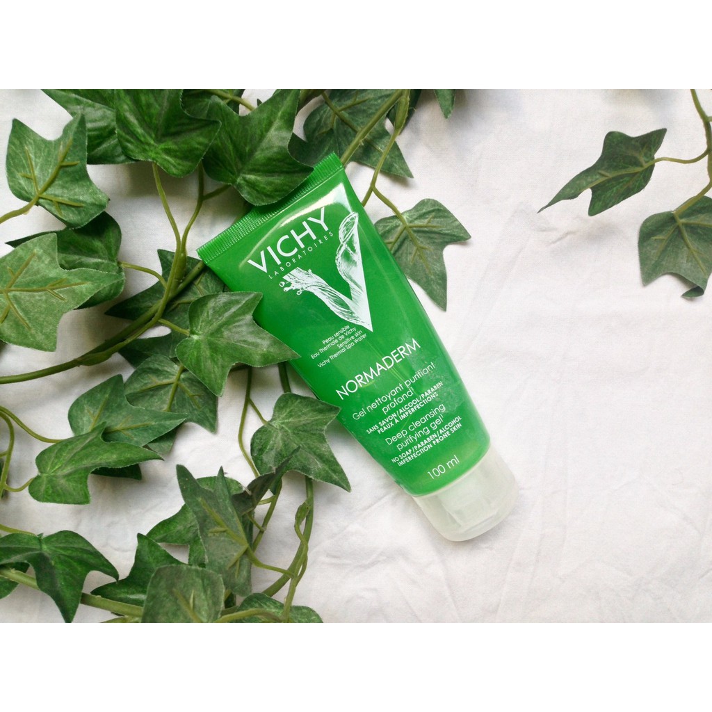 Sữa rửa mặt trị mụn Vichy Normaderm Deep Cleansing Purifying 100ml | Shopee Việt Nam