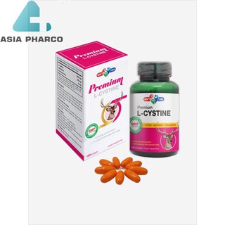 Premium L-Cystine(Viên nang mềm) - Trắng sáng da, mờ thâm nám