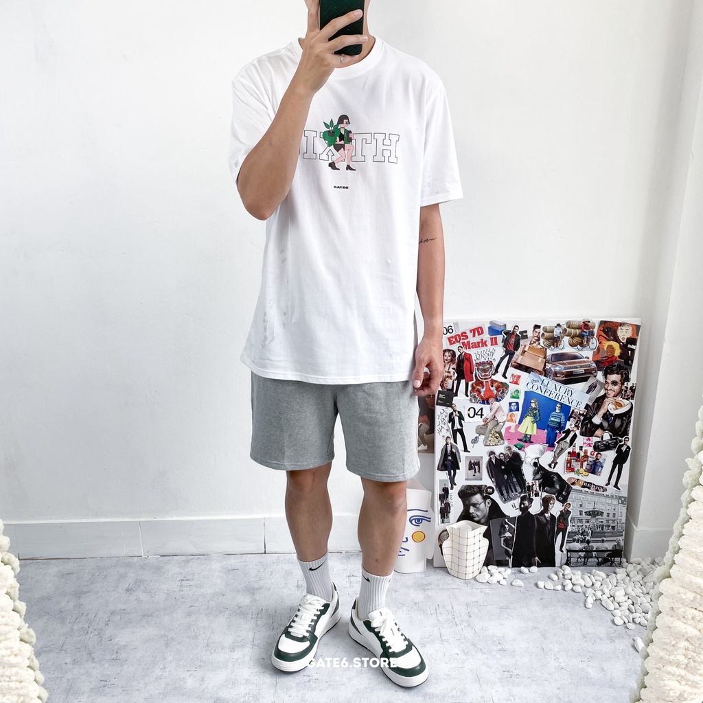 Áo Phông Nam Nữ GATE6 Camilo, thun cổ tròn Unisex 100% cotton vải mềm local brand - #G0031