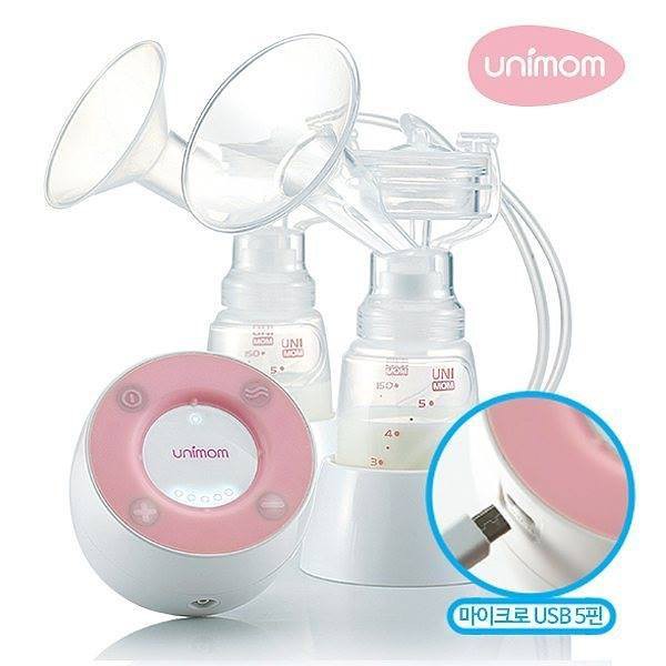 Máy hút sữa điện đôi Minuet có pin Unimom UM871692