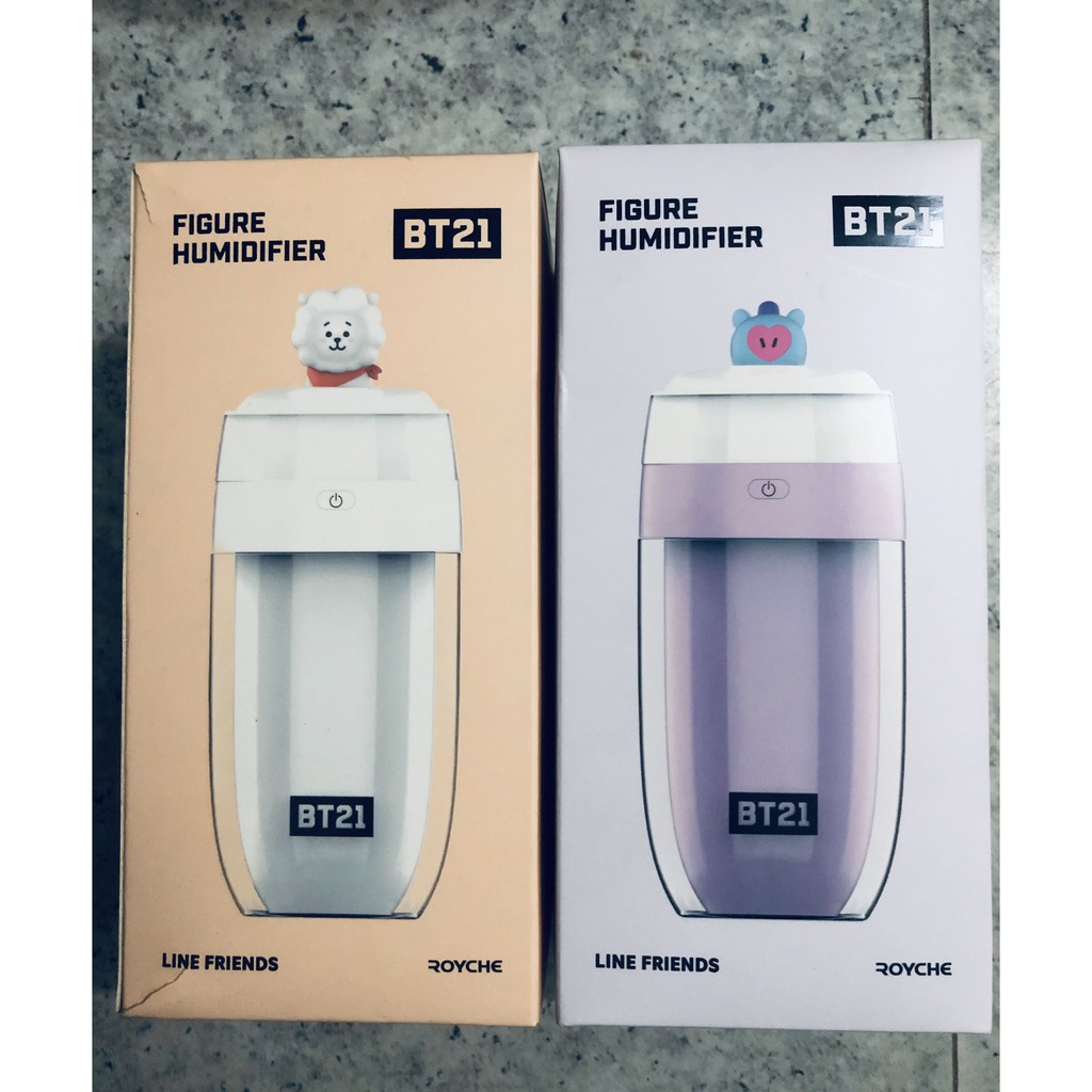 Official Máy phun sương BT21 figure Humidifier Mood Light Sale sốc