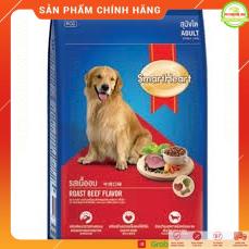 [HSD 4/2022] Thức ăn hạt cho chó SMARTHEART ADULT 400g 💥 FREESHIP 💥 roast beef flavor - cho chó trưởng thành vị bò nướng