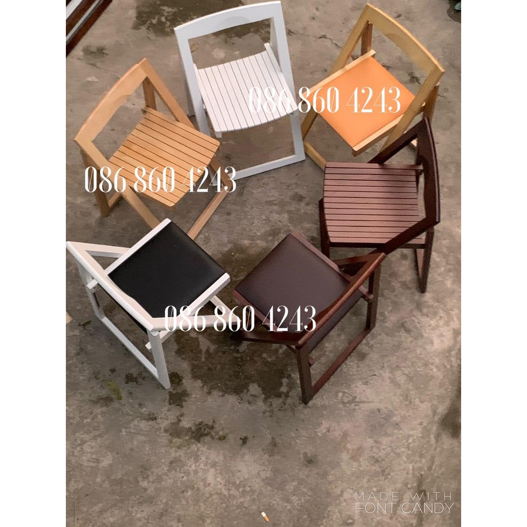 Ghế Xếp Gỗ Sồi Bền Đẹp Đủ Mẫu Mã | BigBuy360 - bigbuy360.vn